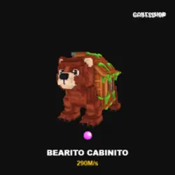 Bearito Cabinito 290M s (Секретный персонаж) — Roblox, лот №220711