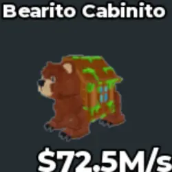 Bearito Cabinito 493 (Секретный персонаж) — Roblox, лот №220714