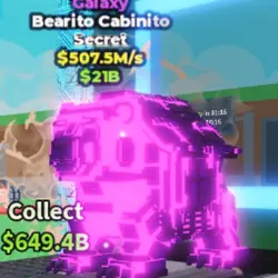 Bearito Cabinito Galaxy 507.5M s Secret Unit 1 of 16 (Секре… — Roblox, лот №220721