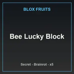 Bee Lucky Block (Секретный персонаж) — Roblox, лот №220756