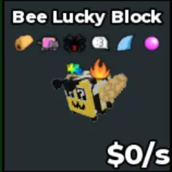 Bee Lucky Block 8 trait (Секретный персонаж) — Roblox, лот №220764