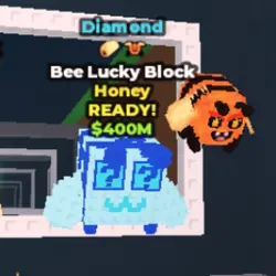 Bee Lucky Block Diamond (Illustrative Image Without Traits)… — Roblox, лот №220766
