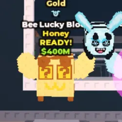 Bee Lucky Block Gold (Illustrative Image) (Секретный персон… — Roblox, лот №220767