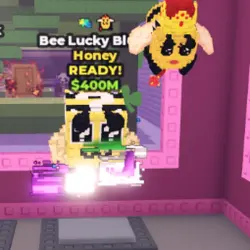 Bee Lucky Block Queen Bee + Glitch Traits (Секретный персон… — Roblox, лот №220771