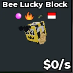 Bee Lucky Block with 4 trait (Секретный персонаж) — Roblox, лот №220705