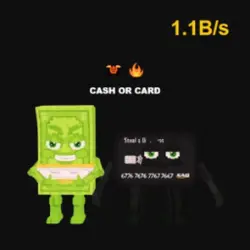 Bee trait Cash or Card 1.1B s #Sha (Секретный персонаж) — Roblox, лот №220707