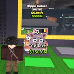 Belgium Hippo Golazo (Секретный персонаж) — Roblox, лот №220708