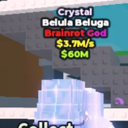 Belula Beluga Crystal (Brainrot God персонаж) — Roblox, лот №220729