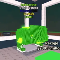 Belula Beluga Radioactive 2.4M s - God Radioactive (Brainro… — Roblox, лот №220738