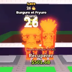 BERGURO ET FRYURO (Секретный персонаж) — Roblox, лот №220779