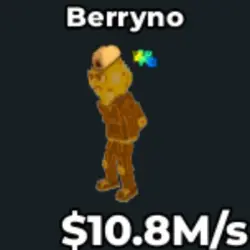 Berryno Gold 10.8m s V268 (Секретный персонаж) — Roblox, лот №220805