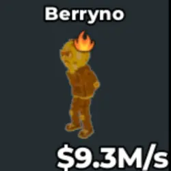 Berryno Gold 9,3m s V262 (Секретный персонаж) — Roblox, лот №220806