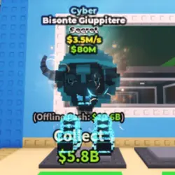 Bisonte Giuppitere [Cyber] 3.5 M s (Секретный персонаж) — Roblox, лот №220830