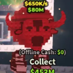 Bisonte Giuppitere BLOODROT (Секретный персонаж) — Roblox, лот №220832