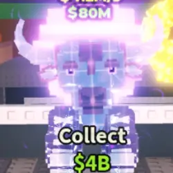 Bisonte Giuppitere CRYSTAL (Секретный персонаж) — Roblox, лот №220836