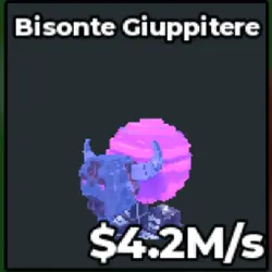 Bisonte Giuppitere Crystal 4.2M s (Секретный персонаж) — Roblox, лот №220837