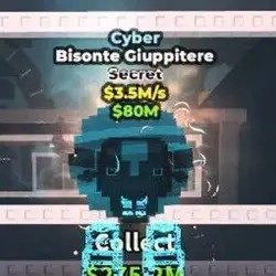 Bisonte Giuppitere CYPER (Секретный персонаж) — Roblox, лот №220839