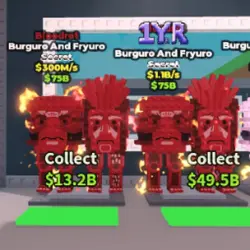 Bloodrot 1x random Burguro and Fryuro 300 - 1.1B s (Секретн… — Roblox, лот №220877