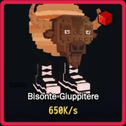 Bloodrot Bisonte Giuppitere 650K s (Секретный персонаж) — Roblox, лот №220884
