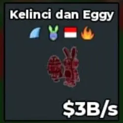 Bloodrot Bunny and Eggy 3B s 1 1 With 4 Those Trait Ahyar (… — Roblox, лот №220889