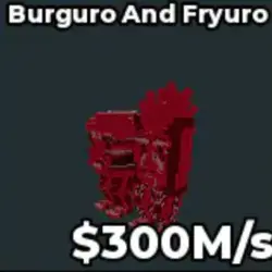 Bloodrot Burguro and Fryuro 3000M s (Секретный персонаж) — Roblox, лот №220892