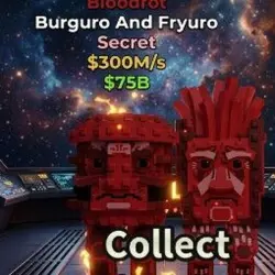 Bloodrot Burguro and Fryuro 300M s (Секретный персонаж) — Roblox, лот №220893