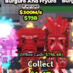 Bloodrot Burguro and Fryuro 300m s 5 - 15 mins (Секретный п… — Roblox, лот №220850