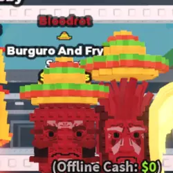 Bloodrot Burguro and Fryuro 900m s (Секретный персонаж) — Roblox, лот №220851