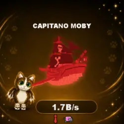 Bloodrot Capitano Moby 1.7B s (Секретный персонаж) — Roblox, лот №220862