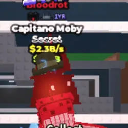 Bloodrot Capitano Moby Stock 2.7BMS (Секретный персонаж) — Roblox, лот №220868