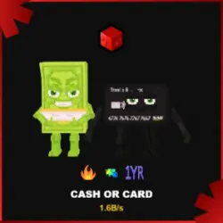 Bloodrot Cash or Card 1.6B s (Секретный персонаж) — Roblox, лот №220871