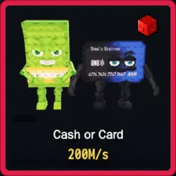 Bloodrot Cash or Card 200M s (Секретный персонаж) — Roblox, лот №220872