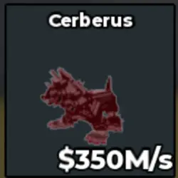 BLOODROT Cerberus 350M s (Секретный персонаж) — Roblox, лот №220907