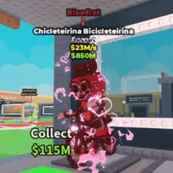 Bloodrot Chicleteirina Bicicleteirina (Секретный персонаж) — Roblox, лот №220913