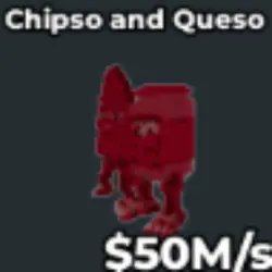 Bloodrot Chipso and Queso (Секретный персонаж) — Roblox, лот №220915