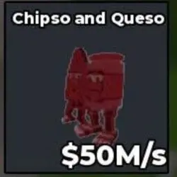 Bloodrot Chipso and Queso 50 M s - Quick (Секретный персона… — Roblox, лот №220920