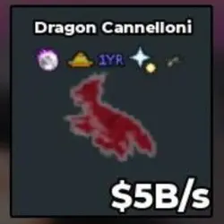 Bloodrot Dragon Cannelloni 5B s 1YR Trait zidan (Секретный … — Roblox, лот №220930