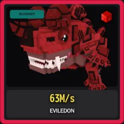 Bloodrot Eviledon 63M s (Секретный персонаж) — Roblox, лот №220936