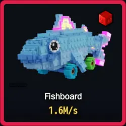Bloodrot Fishboard 1.6M s (Секретный персонаж) — Roblox, лот №220938