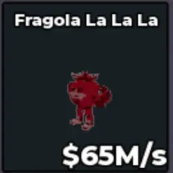 Bloodrot Fragola La La La 65M s bos9 (Секретный персонаж) — Roblox, лот №220942