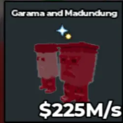 Bloodrot Garama and Madundung 225M s HA07 (Секретный персон… — Roblox, лот №220950