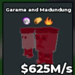 Bloodrot Garama and Madundung 625M s mem2 (Секретный персон… — Roblox, лот №220952
