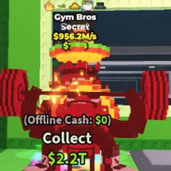 BLOODROT GYM BROS 956.2 M s - ! T s (Секретный персонаж) — Roblox, лот №220957
