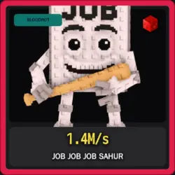 Bloodrot Job Job Job Sahur 1.4M s (Секретный персонаж) — Roblox, лот №220958