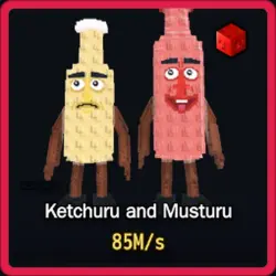 Bloodrot Ketchuru and Musturu 85M s (Секретный персонаж) — Roblox, лот №220962