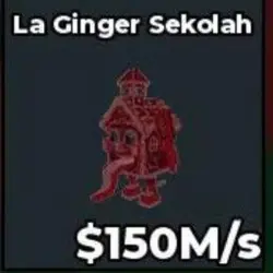 Bloodrot La Ginger Sekolah 150 M s (Секретный персонаж) — Roblox, лот №220976