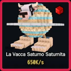 Bloodrot La Vacca Saturno Saturnita 650K s (Секретный персо… — Roblox, лот №220985