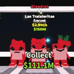 Bloodrot Las Tralaleritas 2.9 M s (Секретный персонаж) — Roblox, лот №220980