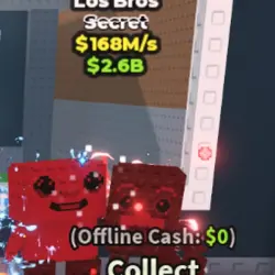 Bloodrot Los Bros - 168M s - Secret - Fireworks M2X (Секрет… — Roblox, лот №220994