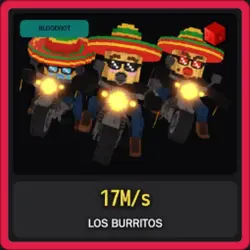 Bloodrot Los Burritos 17M s (Секретный персонаж) — Roblox, лот №220996